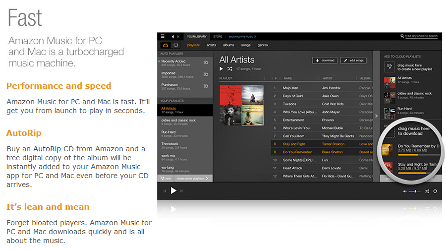 Amazon music software for mac